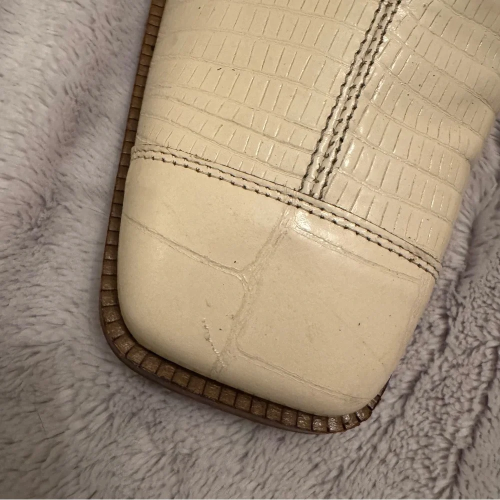 Fortune from Liberty Men’s‎ Size 12 Cream Croc Embossed Leather Dress Shoes